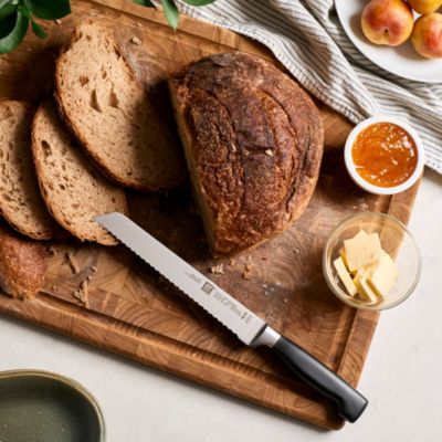 Zwilling Twin Four Star 8" Scalloped Bread Knife