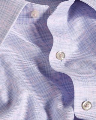 Trim Fit Dobby Check Dress Shirt