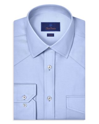 Trim Fit Twill Western Shirt