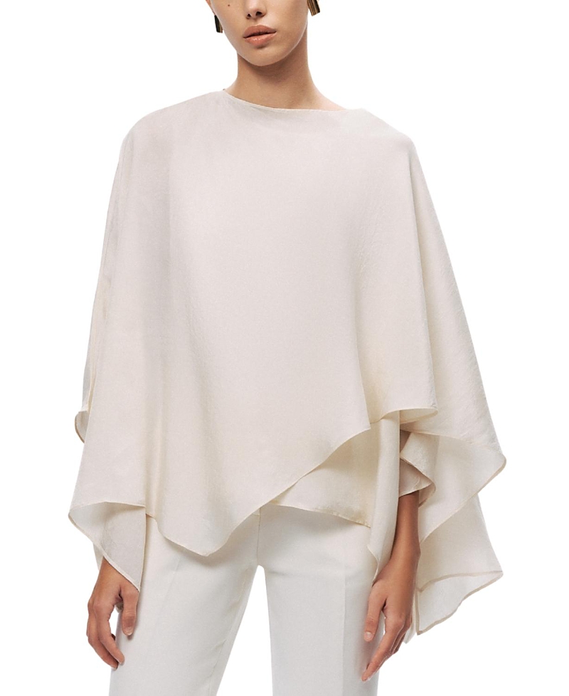 Nocturne Fluid Cape Blouse