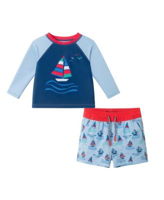  Long Sleeve Rashguard Set - Baby