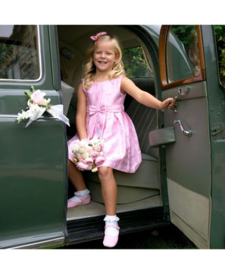  Girls' Bow Damask Dress - Little Kid, Big Kid