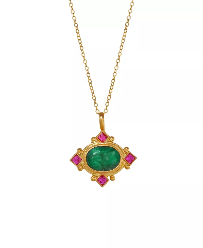 Ottoman Hands Women's Raina Pendant Necklace