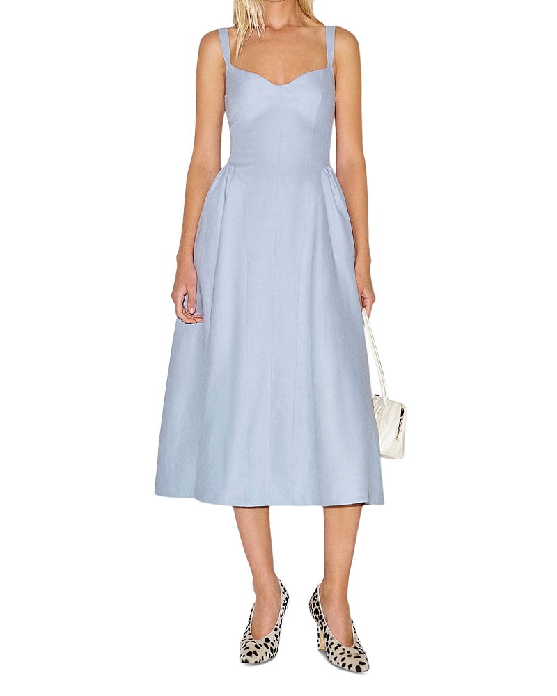 Reformation Birdie Linen Dress