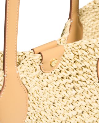 Large Raffia Beach Tote Bag 