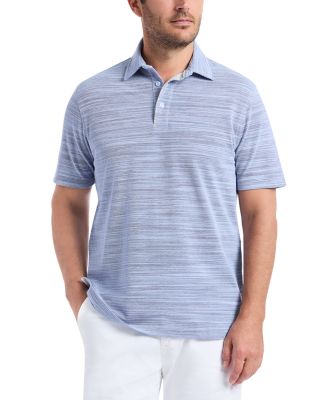 Bogner Heathered Knit Polo Shirt