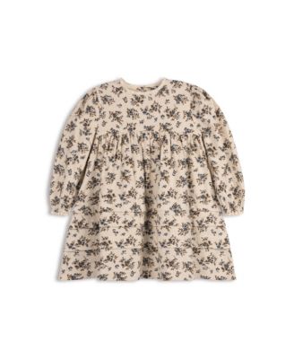Ely's & Co. Girls' Brushed Floral Dress Collection - Little Kid, Big Kid In Neutral
