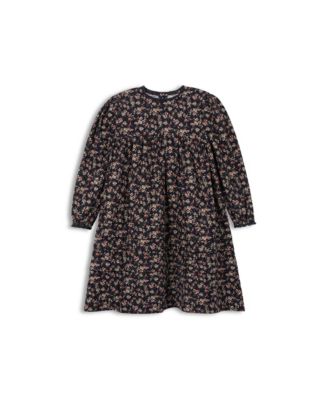 Ely's & Co. Girls' Brushed Floral Dress Collection - Little Kid, Big Kid In Black