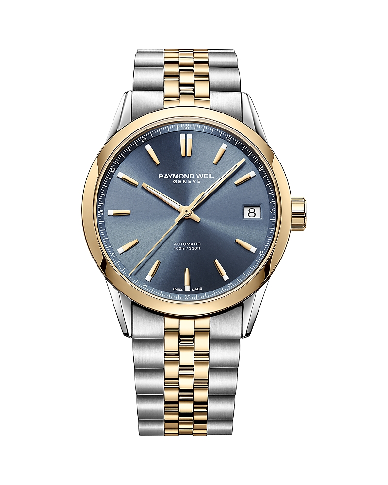 Raymond Weil Freelancer Automatic Classic Two-Tone Date Watch, 40mm