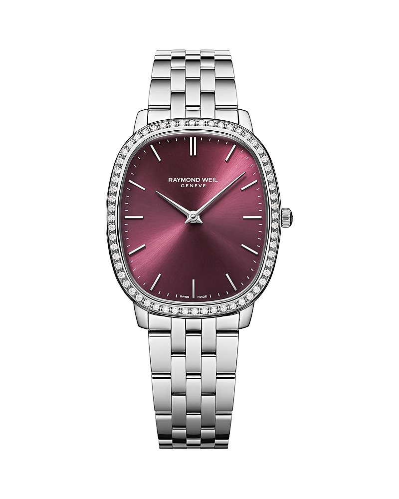Raymond Weil Toccata Heritage Quartz Lab Grown Diamond Bracelet Watch, 31mm x 36mm