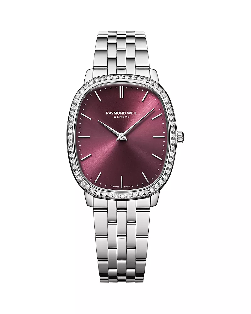 Raymond Weil Toccata Heritage Quartz Lab Grown Diamond Bracelet Watch, 31mm x 36mm