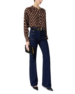 Cayane Tunisian Collar Top