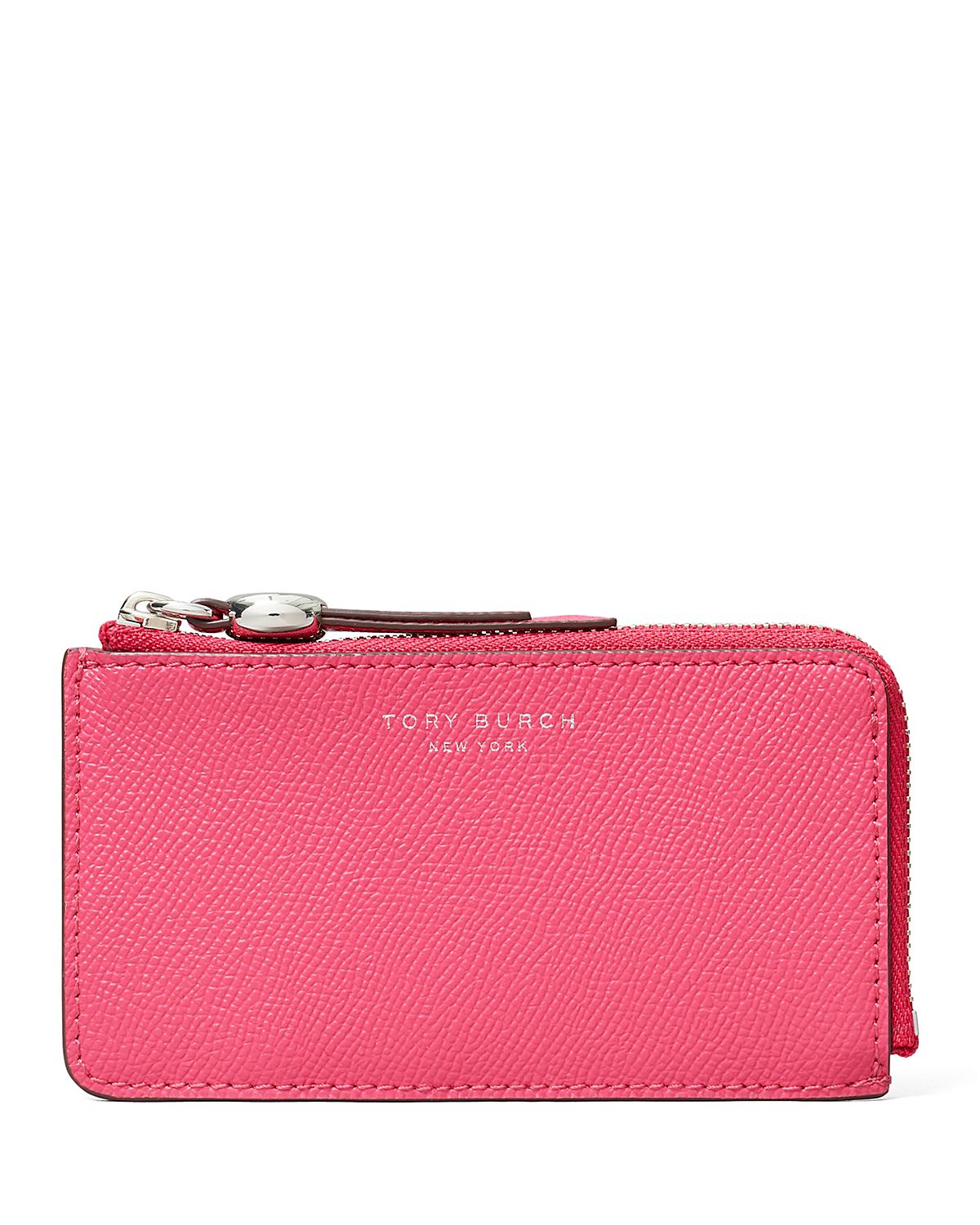 Tory Burch Romy Leather Card Case