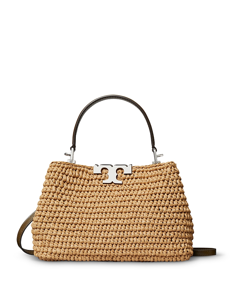 Tory Burch Eleanor Mini Raffia Crossbody Bag