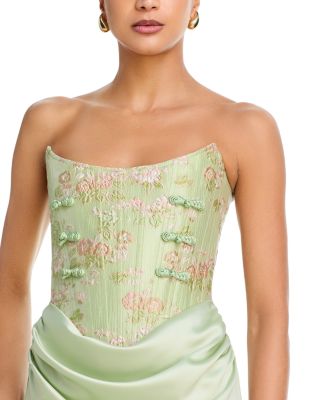 Frances Embroidered Corset Gown