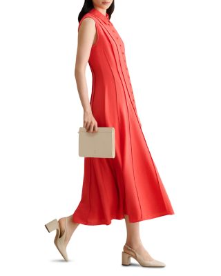 Petite Burghley Pleated Dress