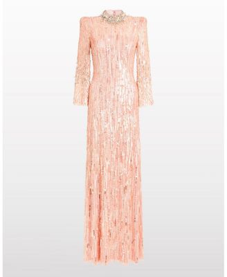 Memphis Sequin-Embellished Maxi Dress