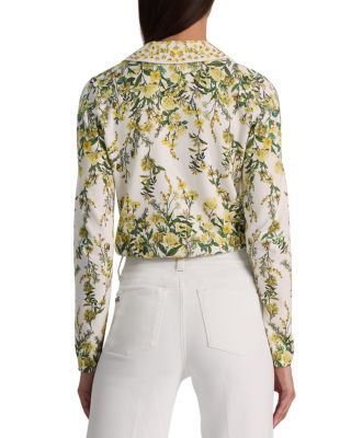 Carson Crewneck Cardigan Sweater  