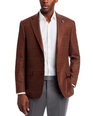 Classic Fit Plaid Sport Coat