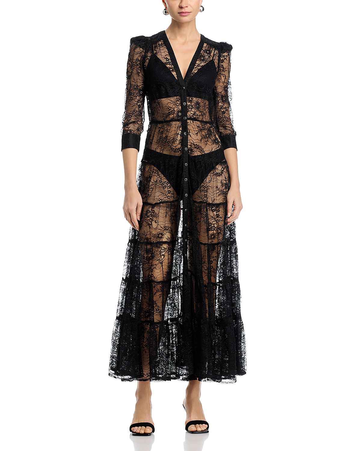 L'Agence Seraphina Lace Dress