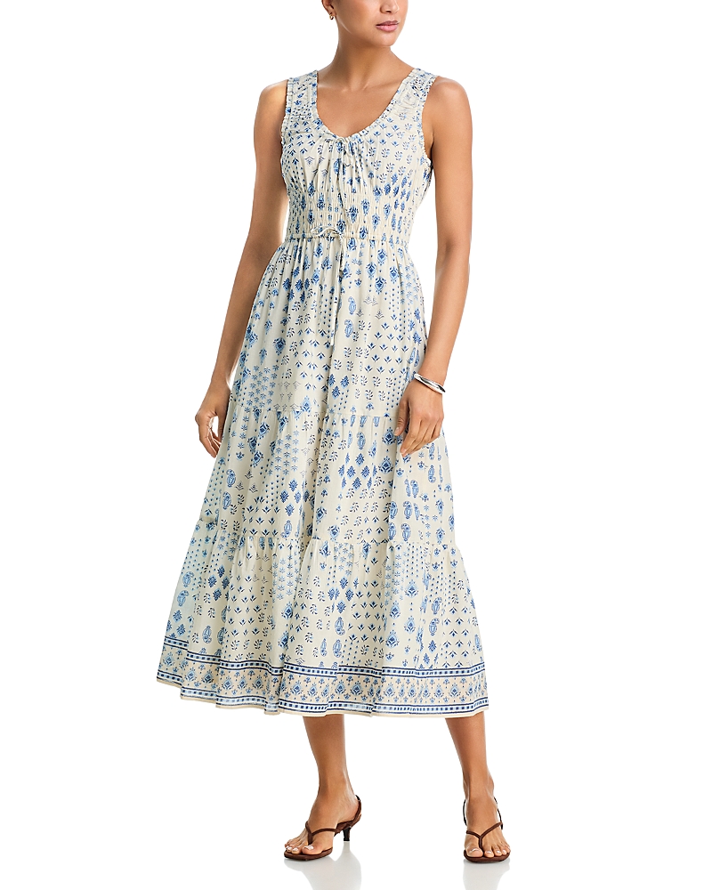 Aqua Henny Printed Midi Dress - Exclusive