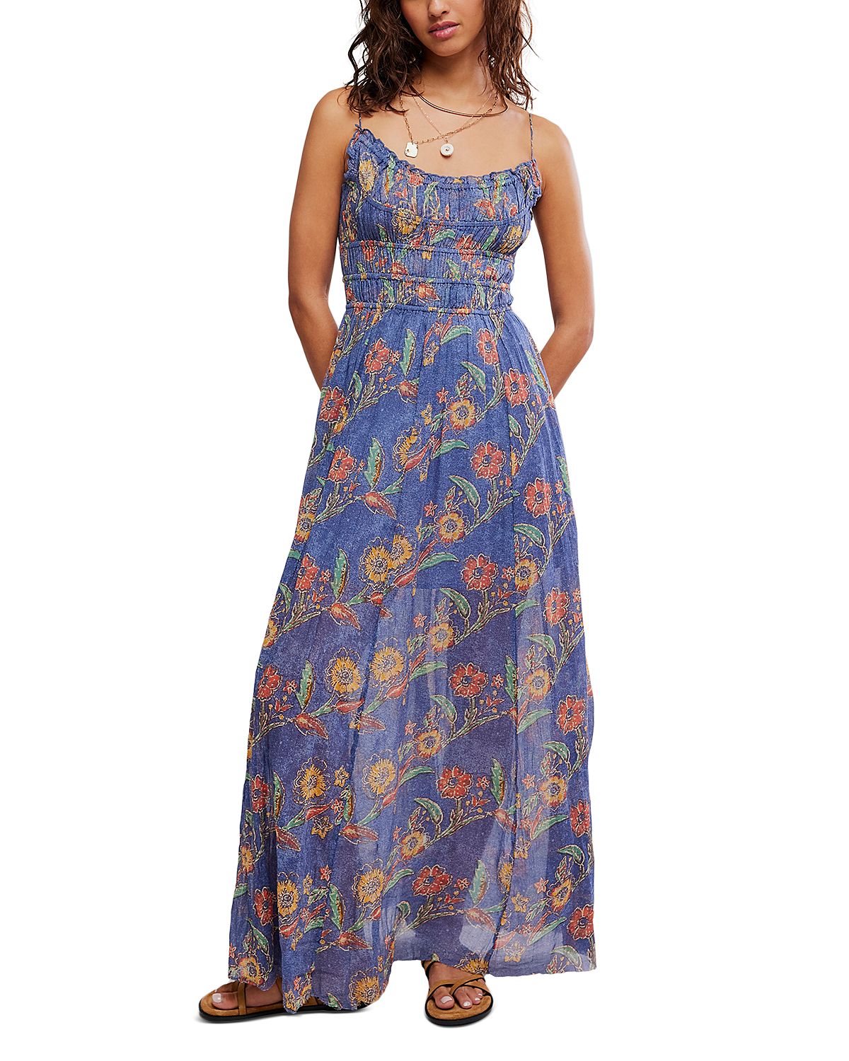 Free People One Ciella Printed Dress