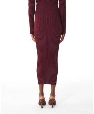 Midi Skirt In Viscose