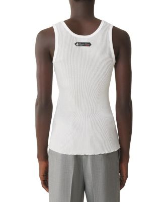  Pleated Jersey Tank Top
