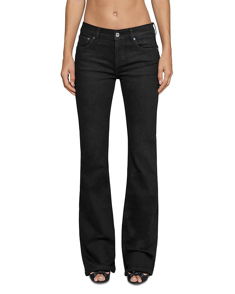 Eb Denim Maria Mid Rise Bootcut Jeans in Noir