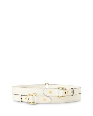 Leather Equestrian Double Wrap Belt
