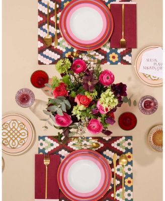  Dinner Plates, Set Of 2 10" x 10"