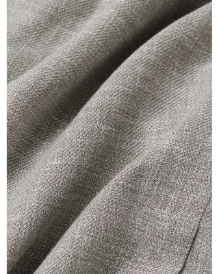 Crossover Linen, Wool & Silk Blend Jacket