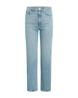 The Margot High Rise Cropped Straight Jeans in Pazazz