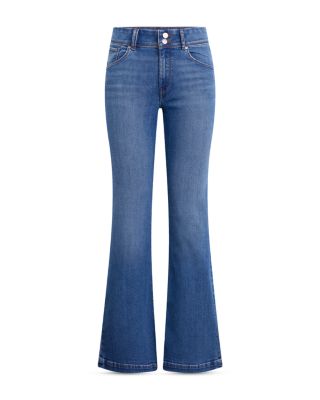 Dana High Rise Flared Jeans in Tranquil