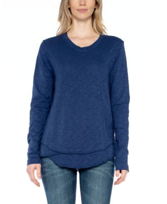 Wilt Clothing Long Sleeve Mock Layer Tee