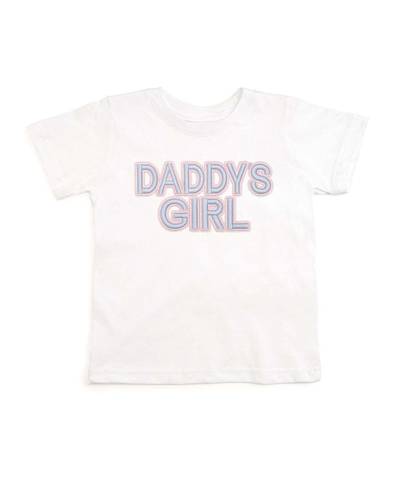 Sweet Wink Girls' Daddy's Girl Patch Short Sleeve T-Shirt - Big Kid