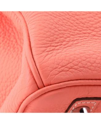 Birkin 30 Handbag Pink Clemence with Palladium Hardware