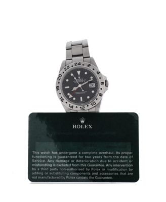  Oyster Perpetual Explorer II Automatic Watch in Stainless Steel 40mm