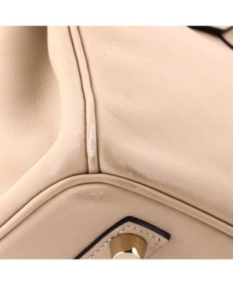 Birkin 25 Handbag Light Swift with Gold Hardware