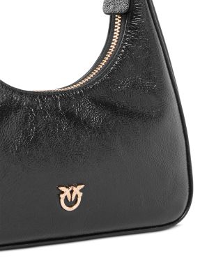 Miss Pinko Mini Leather Shoulder Bag