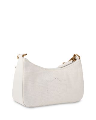 Kurt Small Cotton Canvas Hobo Crossbody Bag