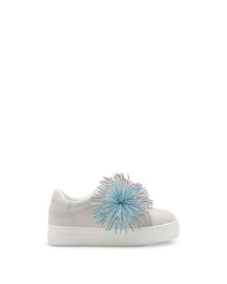 Girls' Mini Laney Fringed Leather Sneakers - Toddler, Little Kid, Big Kid