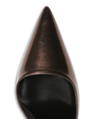 Women's Starry Mirror Pointed Pumps