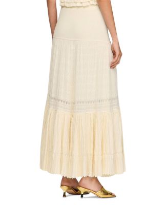 Aria Long Knit Skirt