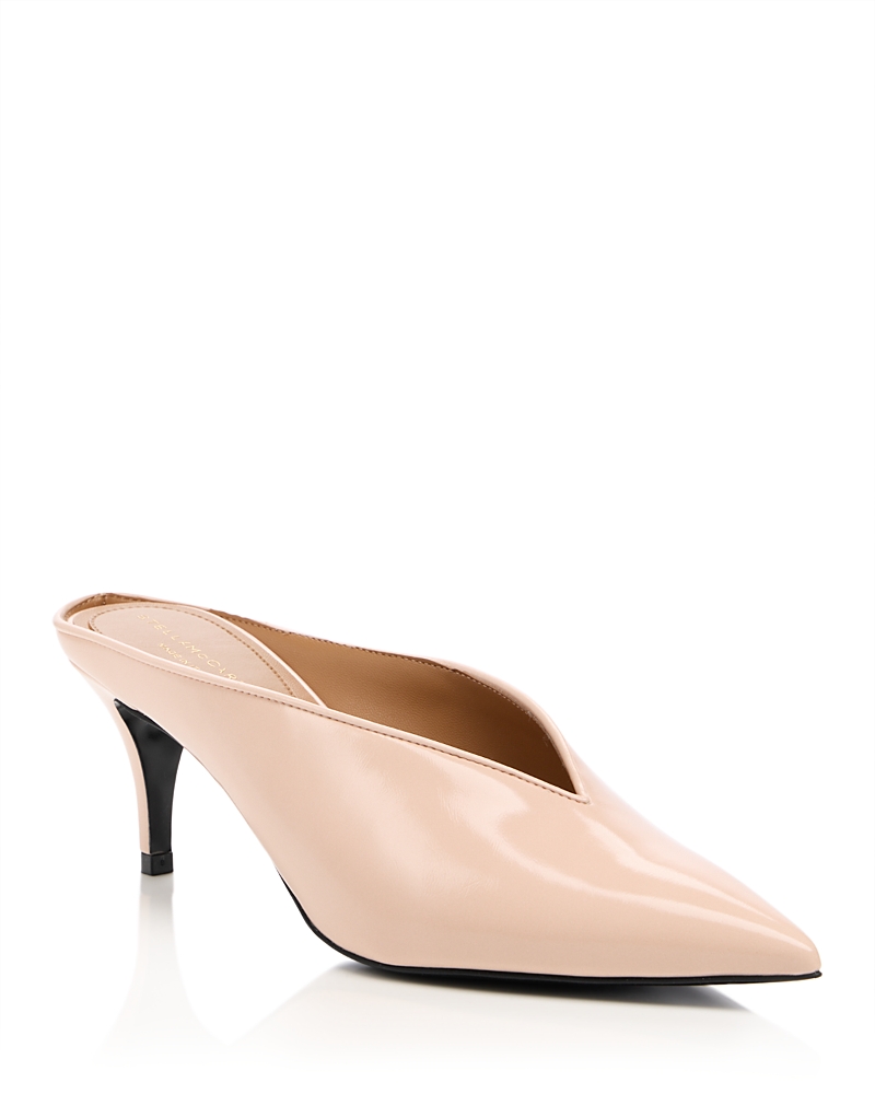 Stella McCartney Women's Brushed Heel Mule Pumps