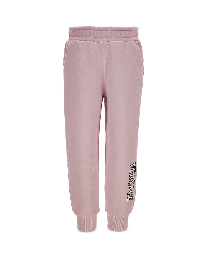 Versace Unisex Embroidered Logo Fleece Sweatpants - Little Kid, Big Kid