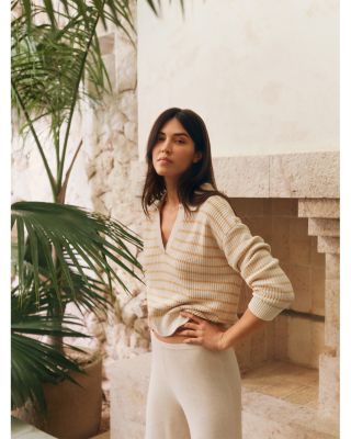 Coastal Cotton Sweater Polo