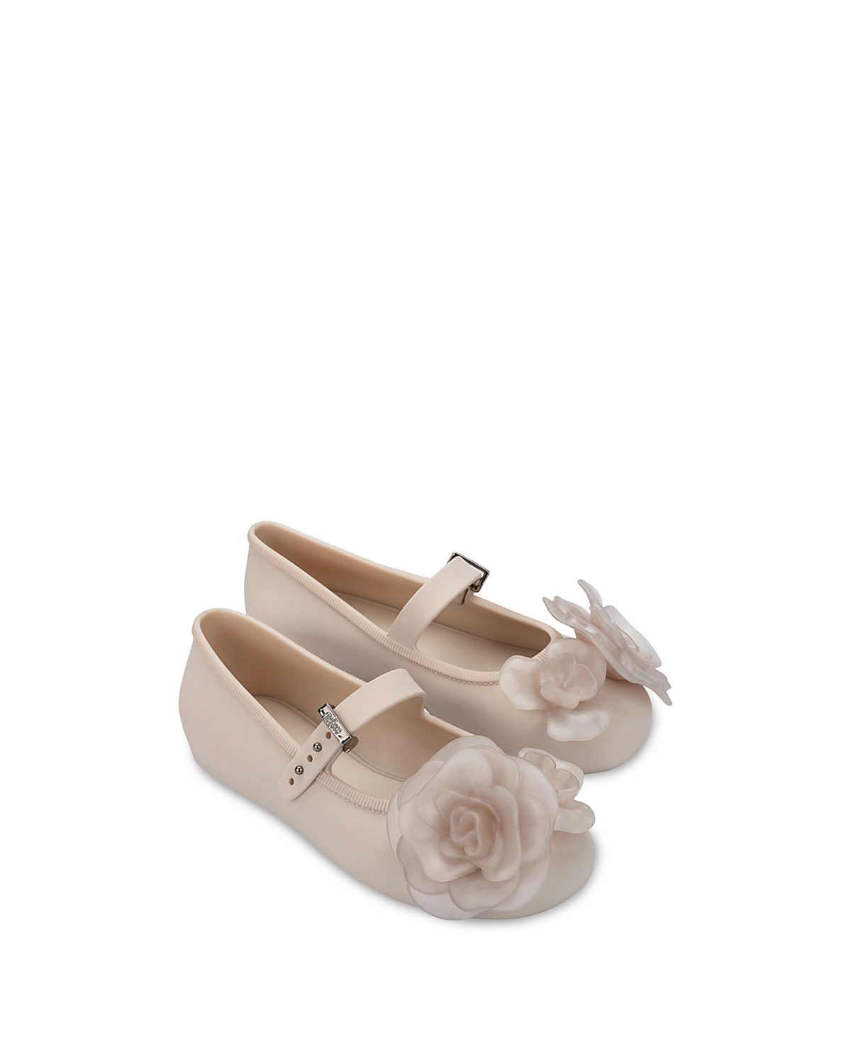 Mini Melissa Girls' Soft Petals Ballet Flats - Little Kid, Big Kid