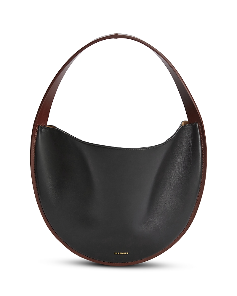 Jil Sander Pivot Medium Leather Hobo Bag
