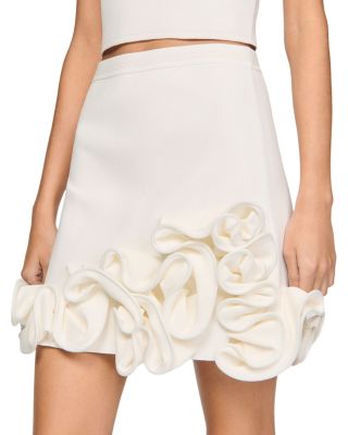 Corolle Short Floral Knit Skirt